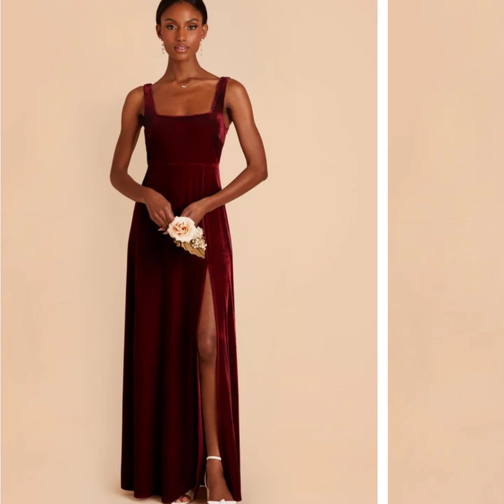 Birdy Grey Alex Dress in Velvet Cabernet